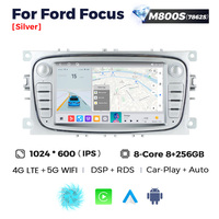 MEKEDE Android Radio del coche para Ford Focus 2 Mondeo S C Max Kuga Fiesta fusión GPS de navegación Multimedia reproductor estéreo doble Din