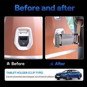 Support multimédia pour siège arrière <span class=keywords><strong>de</strong></span> voiture, compatible avec <span class=keywords><strong>BMW</strong></span> <span class=keywords><strong>IX</strong></span> I5 G60 G05 G06 G61 X3 X5 Série 5/7 G45 2026 - Product Image 3