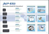 Controlador Programable PLC Delta Serie ES2, Módulo con Capacidad de Programación de 16K Pasos, Nuevo y Original, Funciones para Alta Eficiencia