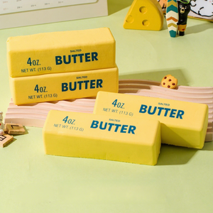 ของเล่นบีบสควิชชี่รูปขนมปังข้าวเหนียวขนาดใหญ่ นุ่มนิ่ม บีบแล้วคืนรูปช้าๆ ของเล่นโมจิอบสุก ของเล่นบีบสควิชชี่นุ่มนิ่ม บรรเทาความเครียด สำหรับ<span class=keywords><strong>เด็ก</strong></span> - Product Image 1