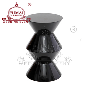 FUMAI FURNITURE Modern Round <b>Bar</b> <b>Table</b> Tempered Glass Top Metal Base Pedestal Design Contemporary Style Home <b>Bar</b> Furniture - Product Image 4