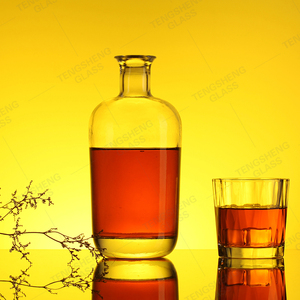 Botella de Licor al por Mayor de 500ml, 700ml, 750ml, de Vidrio Transparente, para Whisky, Vodka, Tequila, Brandy, Ginebra, con Logotipo Personalizado - Product Image 6
