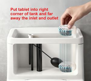 Tự động màu xanh Nhà vệ sinh bát bồn chứa làm sạch tabs máy tính bảng nhà vệ sinh bát Cleaner - Product Image 6