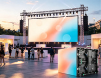 Écrans LED de location intérieurs TOPvision P2.604 P2.976 P3.91 pour toiles de fond de concert, idéaux pour spectacles et performances en direct