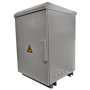 Armoire murale extérieure IP65 12U 14U 15U en acier pour poteau LAE-1000, boîtier de rangement pour poteau LAE-1000 - Product Image 1