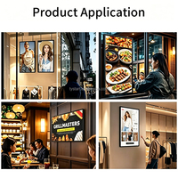 Écrans numériques Tystart pour menu, affichage publicitaire mural LCD, signalisation numérique Android, écran FHD avec rétroéclairage LED à bord lumineux