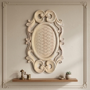 <span class=keywords><strong>Apliques</strong></span> Decorativos <span class=keywords><strong>de</strong></span> Madera Maciza con Tallado Floral, Adornos <span class=keywords><strong>de</strong></span> Madera <span class=keywords><strong>para</strong></span> Muebles, Gabinetes, <span class=keywords><strong>Espejos</strong></span> y Decoración del Hogar - Product Image 2