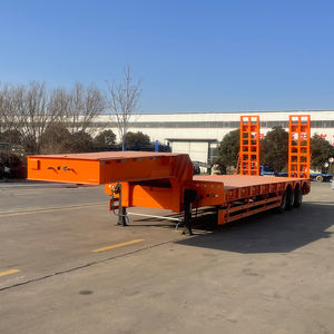 Semirremolque de plataforma baja de 3, 4 y 5 ejes, 60-80 toneladas, con Dolly, en venta - Product Image 5