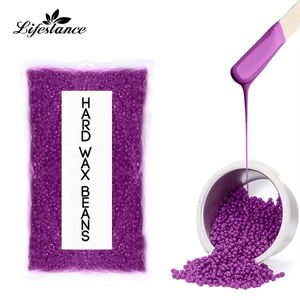Cire dépilatoire chaude végane hypoallergénique sans douleur, personnalisable avec logo OEM, pour l'épilation des bras et des jambes chez les femmes et les hommes, vente en gros pour salons. - Product Image 2