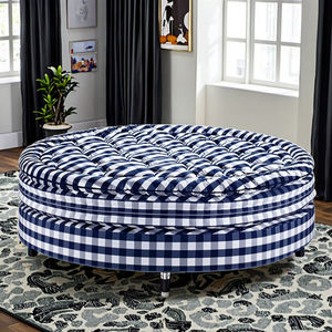 Matelas fait main en poils de queue sans colle, matelas à ressorts naturels, matelas rond, matelas exclusif pour les personnes aisées - Product Image 1