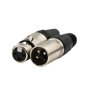 audio video 3 pin xlr cable connector 3 Pin Female Male nc3fxx XLR Connector