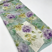 Tissu de Robe de Mariée Brodé de Perles et de Paillettes, Vente Chaude en Gros Direct Usine, Doublure Textile pour la Maison, Garçons et Filles, 100% Coton