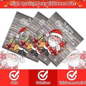 <span class=keywords><strong>Vaisselle</strong></span> en papier biodégradable ronde pour collations et salades <span class=keywords><strong>de</strong></span> Noël - Assiettes et bols jetables écologiques - Product Image 2