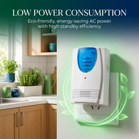 Sonnette de porte programmable moderne avec logo personnalisé, sonnette sans fil RF 315 MHz pour utilisation en hôtel, plastique ABS, portée de 100 m