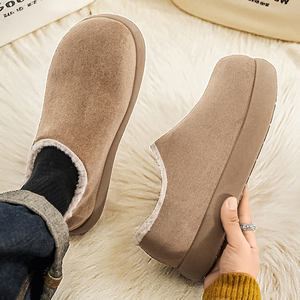 Bottes d'hiver rétro à semelle épaisse pour hommes, nouvelle mode, couleur camel, chaussures pour hommes, nouveau style - Product Image 6