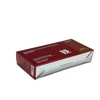 Boîte de soins médicaux haut de gamme en carton argenté, emballage exquis pour compléments alimentaires, carton imprimé en feuille métallique durable