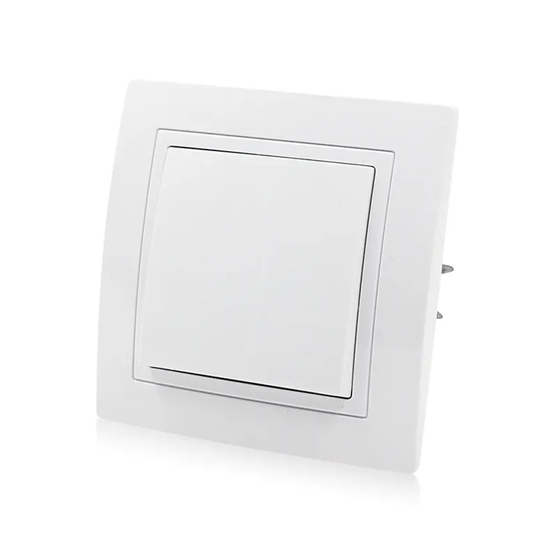 OEM Servizio Germania Standard di Interruttore Elettrico Presa Y Serie di Panel PC 10A 1 Gang 1 Via Interruttore Della Luce