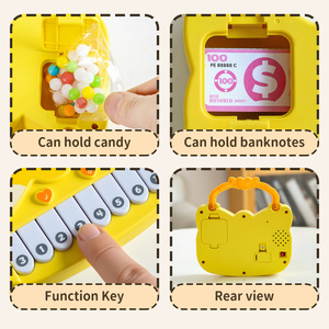 Jouets de <span class=keywords><strong>piano</strong></span> pour enfants en plastique créatifs, emballés dans des bonbons, 8 gammes, vente en gros pour les supermarchés, claviers électroniques pour bébés - Product Image 3