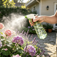 Bouteille pulvérisatrice à gâchette en plastique de 500 ml pour l'arrosage des plantes, buse réglable, pulvérisateur de jardin, bouteille en PP, bouteille pulvérisatrice de jardin