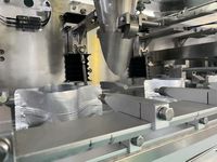 Machine de conditionnement horizontale automatique de sac de tirette de bonbons de pilules de comprimés