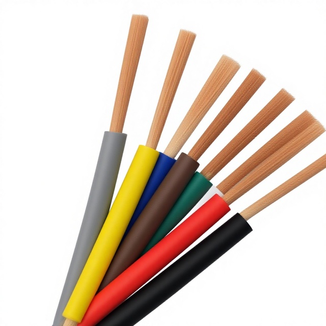 Copper XLPE Insulated PVC Jacketed Low Voltage Power Cables Model BV/BVR IP67 Rated 0.6/1kV Sizes