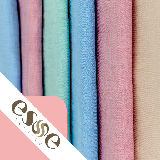 Textile Woven LINEN LARIS FABRIC 125-130G 172d Four Way Stretch Spandex Woven Plain Dyed Pants Fabric for MEXICO MARKET