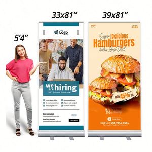 Full Color Retractable Roll-Up Popup Banner Display Accessories - Product Image 3