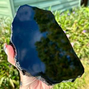 Wholesale Bulk Natural Sparkle <b>Sandstone</b> Blue Goldstone&Obsidian Slice for Home Decor & Gifts - Product Image 4