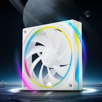 Refroidisseur liquide pour processeur AIO DeepCool LM360 WH ARGB 2025 avec dissipateur thermique en aluminium et écran LCD TFT de 2,4 pouces pour ordinateurs de jeu