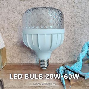 หลอดไฟ LED T135 T125 T100 T80 20W-60W โคมไฟ LED สี B22 E27แหล่ง AC T10ใส T100หลอดไฟ LED T135 T125 - Product Image 2