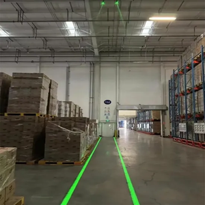 Proyector Láser Industrial para Marcado de Pisos, Sistema de Señalización Láser para Carretillas Elevadoras, Luz LED para Peatones, Luz Láser para Acera - Product Image 1