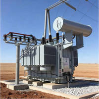 35kV 110kV Yükseltici Yağlı Soğutmalı Yüksek Gerilim Güç Trafosu, Enerji Santrali İletim Elektrik Sistemleri için