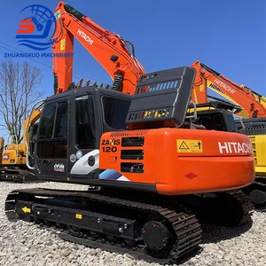 Excavatrice sur chenilles Hitachi d'occasion à faible nombre d'heures de fonctionnement et à prix réduit, modèle Zx120 Zx120-6, en vente et en stock - Product Image 2