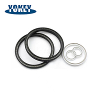 Joint d'étanchéité Yokey haute performance en PTFE à ressort énergisé, résistant à l'huile, Variseal, joint à lèvre en U, haute pression, température extrême