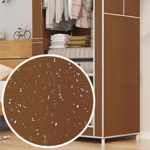 Armoire de rangement simple pour la maison, armoire anti-poussière pour étudiants <span class=keywords><strong>en</strong></span> dortoir, armoire à chaussures, rangement pour vêtements, <span class=keywords><strong>casier</strong></span> de rangement <span class=keywords><strong>en</strong></span> gros - Product Image 5