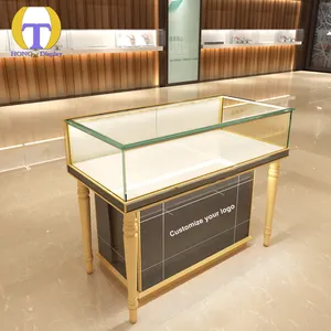 Customized Jewelry Display Counter Showcase Stands Design Shop Kiosk Glass Display jewelry display cabinet