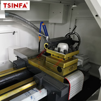 Tour CNC CK6140 avec alésage de broche de 52 mm, guides usinés trempés, machine de tournage légère pour métaux, pour l'usinage de tiges filetées et d'engrenages