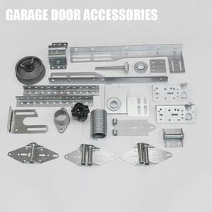 7' Garagentor-Schienen Sektionalgaragentore Hardware Verzinkte Stahlschienen - Product Image 4