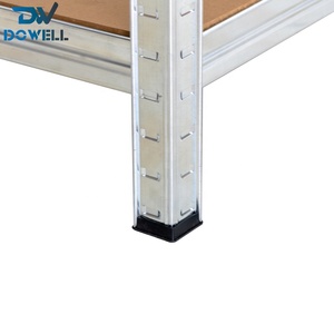 Nouveau design de l'étagère d'angle murale en métal <span class=keywords><strong>pour</strong></span> l'intérieur ou le <span class=keywords><strong>garage</strong></span> avec panneau MDF à 5 niveaux - Product Image 4