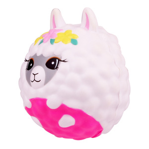 Alpaca Shape Slow <b>Rebound</b> Toy Stress Reliever For Kids 2 4 Years TPE Material Unisex Fidget Toy Gift - Product Image 2