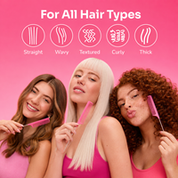 Peigne à queue de rat en acier doré avec manche en ABS pour coiffure, personnalisable avec logo, modèle Yunli Yt5253, en gros, pour tressage et séparation des cheveux