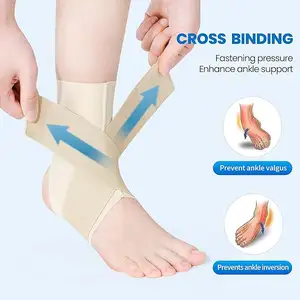 Light Weight Double Pressure Sports Support Elastic Neoprene Orthopedic Ankle Brace/Ankle Strap Support
