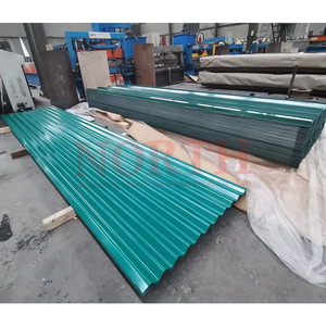 A Cor De Ral Vestiu Folhas Onduladas Galvanizadas Do Telhado Do Metal Do Zinco De 24 26 28 Calibre - Product Image 2