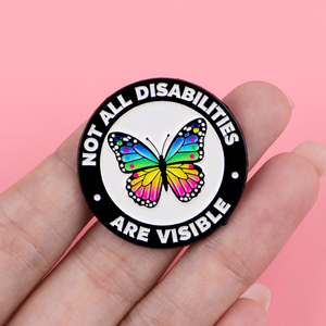 Индивидуальный значок-брошь из цинкового сплава и силикона для рюкзаков, одежды, аксессуар для рюкзака, головных уборов, лучший подарок для друзей - Product Image 6