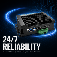 Computadora Industrial Integrada Sin Ventilador YCT, Intel N100, 16GB DDR4, 4x USB 3.0, 2 COM, Bloque de Terminales GPIO, WiFi, Montaje en Pared