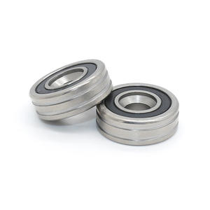 ผู้ผลิตจัดหาตลับลูกปืนเม็ดกลมร่องลึกแบบไม่มาตรฐาน 688RS ทำจากสแตนเลส พร้อมร่องคู่ที่วงแหวนด้านนอก (6*18*6 มม.) - Product Image 4