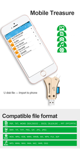 Dropshipping 2025 4in1 Card <strong>Reader</strong> Usb-<strong>C</strong> Micro USB OTG TF SD Cardreader Adapter for Android Ipad/iphone 7 8 X Plus 6s5s Macbook - Product Image 6