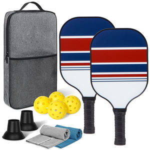 Raquette à pagaie thermoformée en fibre de carbone brute T700 à noyau en nid d'abeille PP Lot de 2 - Product Image 1