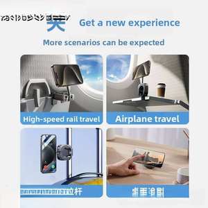 ขาตั้งโทรศัพท์แบบพับได้สำหรับเดินทาง รุ่นใหม่ปี 2026 กันน้ำ ติดตั้งด้วยแม่เหล็ก วัสดุ ABS ใช้กับกระเป๋าเดินทางบนเครื่องบินได้ - Product Image 6