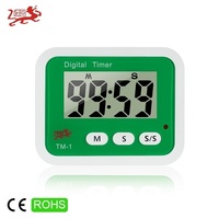 Grosir Pabrik Alarm waktu keras Digital magnetik timer dapur untuk memasak Logo disesuaikan tampilan LCD modis dapur rumah